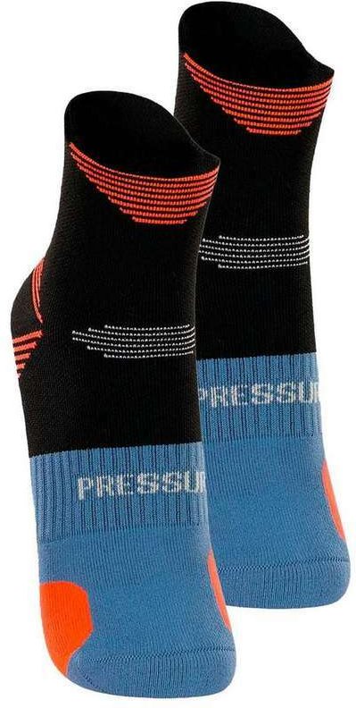 Imagem principal Kit com 2 pares de Meias Performance Running Lupo 15424-001 Preto Lupo