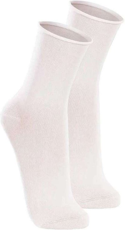 Kit com 2 pares de Meias sem Punho Casual Lupo 1275-011 Branco