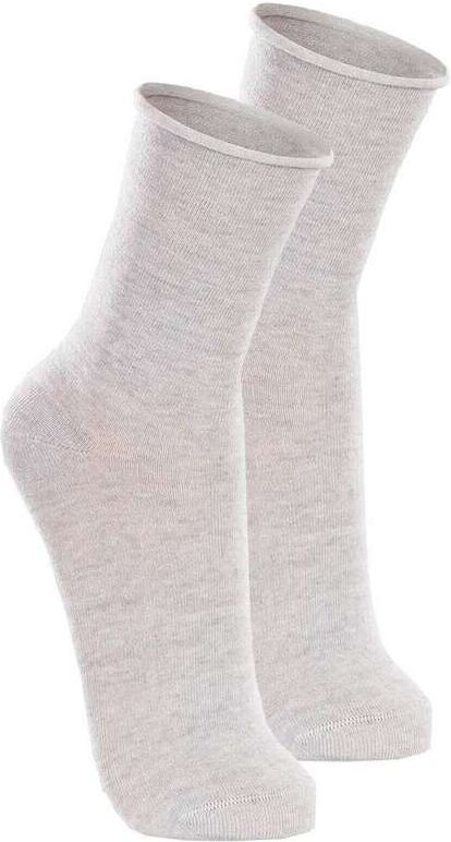 Kit com 2 pares de Meias sem Punho Casual Lupo 1275-011 Cinza