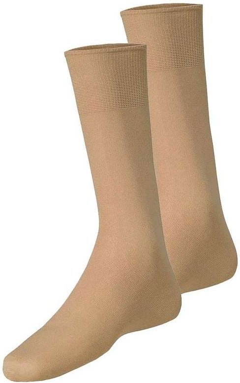 Imagem principal Kit com 2 pares de Meias Social Meianyl 6002-001 Bege Lupo Lupo