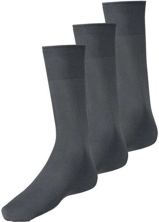 Imagem principal Kit com 3 pares de Meias Social Meianyl 6002-001 Grafite Lupo Lupo