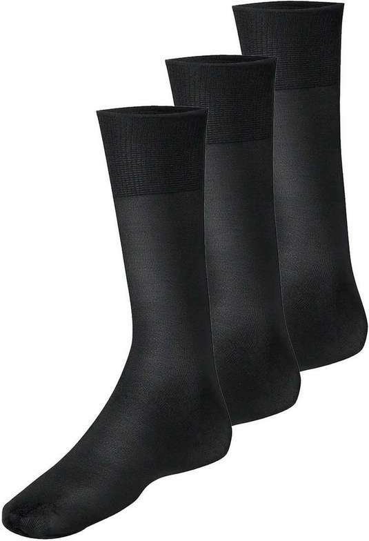 Imagem principal Kit com 3 pares de Meias Social Meianyl 6002-001 Preto Lupo Lupo