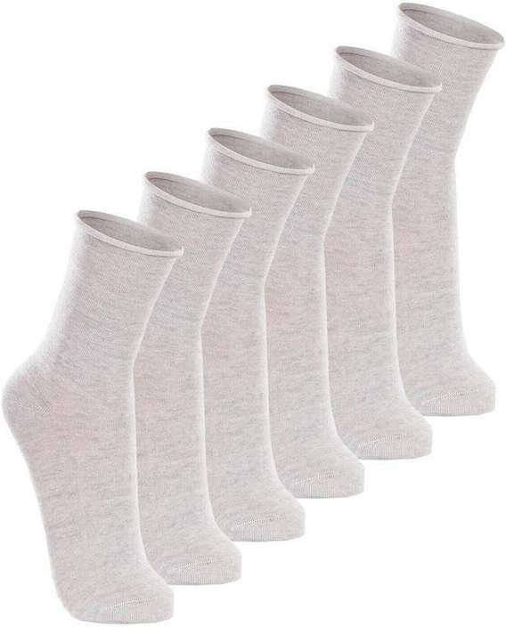 Imagem principal Kit com 6 pares de Meias sem Punho Casual Lupo 1275-011 Cinza Lupo