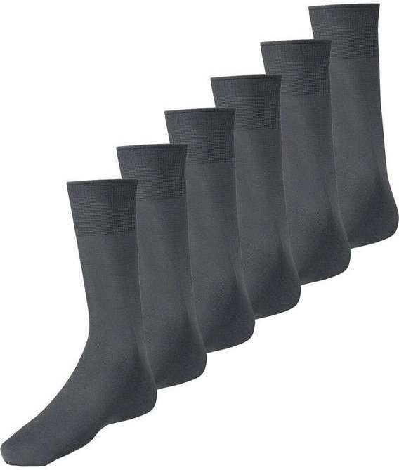 Imagem principal Kit com 6 pares de Meias Social Meianyl 6002-001 Grafite Lupo Lupo