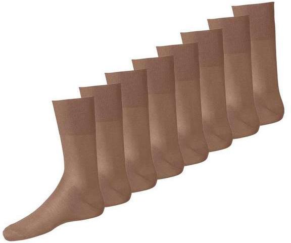 Imagem principal Kit com 8 pares de Meias Social Lupo 1100-011/049 Bege Lupo