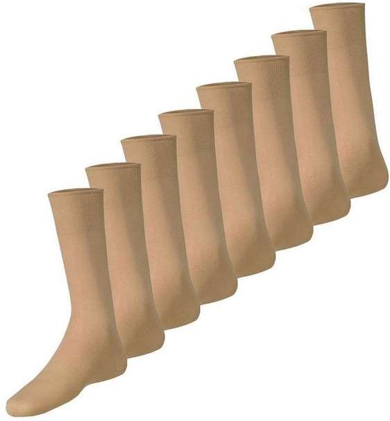 Imagem principal Kit com 8 pares de Meias Social Meianyl 6002-001 Bege Lupo Lupo