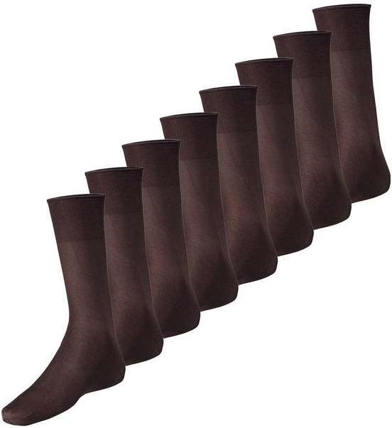 Imagem principal Kit com 8 pares de Meias Social Meianyl 6002-001 Café Lupo Lupo