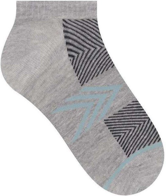 Imagem principal Meia Esportiva Cano Curto Selene 4030-001 501-Cinza-Mescla SELENE