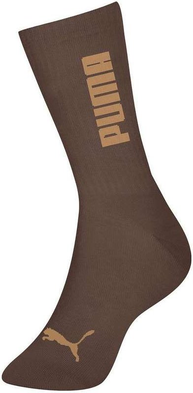 Imagem principal Meia Esportiva Cano Longo Puma 4535-004 776-Marrom-Castor Puma