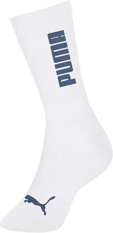 Imagem principal Meia Esportiva Cano Longo Puma 4535-004 508-Branco-Azul-Índico Puma