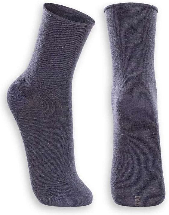 Imagem principal Meia sem Punho Casual Lupo 1275-011 2891-Mescla-Jeans Lupo