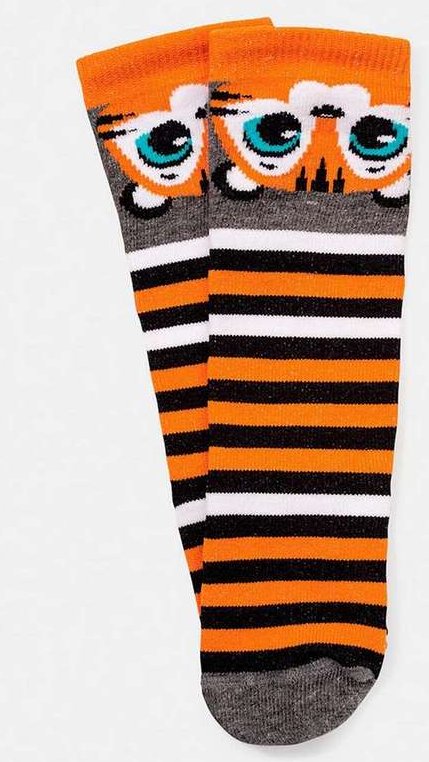 Meia 3/4 Bebê Puket 7045 3437-200-Mescla-Escuro