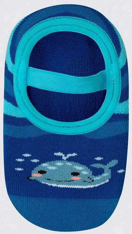 Sapatilha Bebê Antiderrapante Lupo 2076-017 2780-Anil