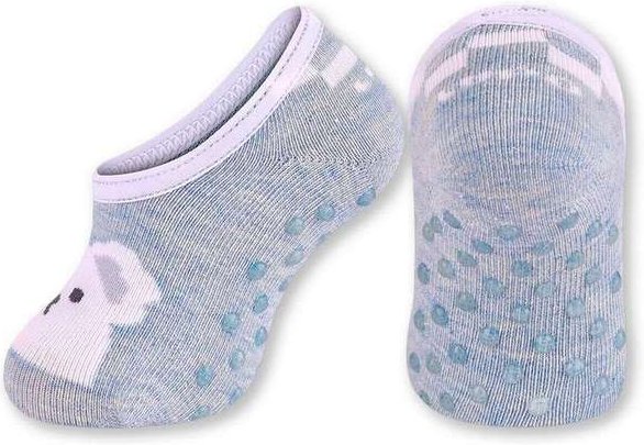 Sapatilha Bebê Antiderrapante Lupo 2123-045 2230-Mescla-Azul