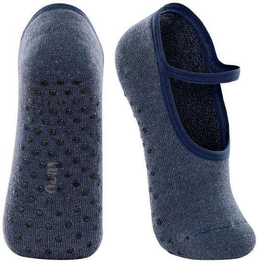 Sapatilha Infantil Antiderrapante Lupo 2627-004 2891-Mescla-Jeans