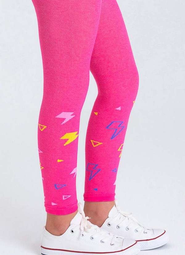 Legging Infantil Lobinha 2600-043 5450-Rosa-Fruti