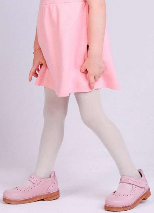 Imagem principal Meia Calça Bebê Fio 20 Lobinha 2571-001 100-Branco Lupo Lupo