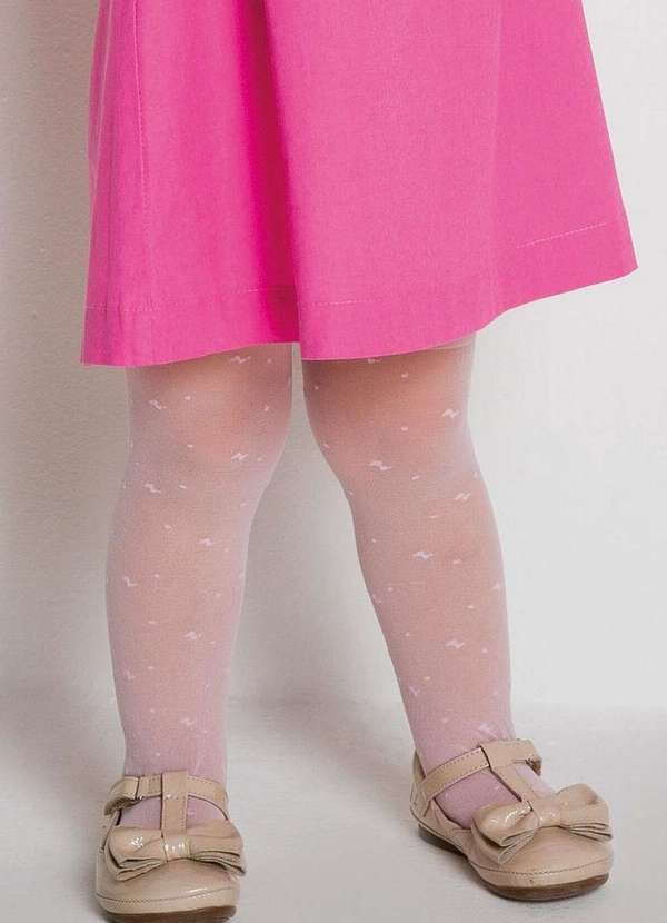 Meia Calça Bebê Fio 20 Trifil 6874 70-Rosa