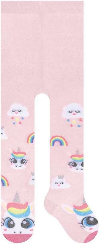 Meia Calça Bebê Selene 9000-002 694-Rosa-Claro-Rosa-Bala