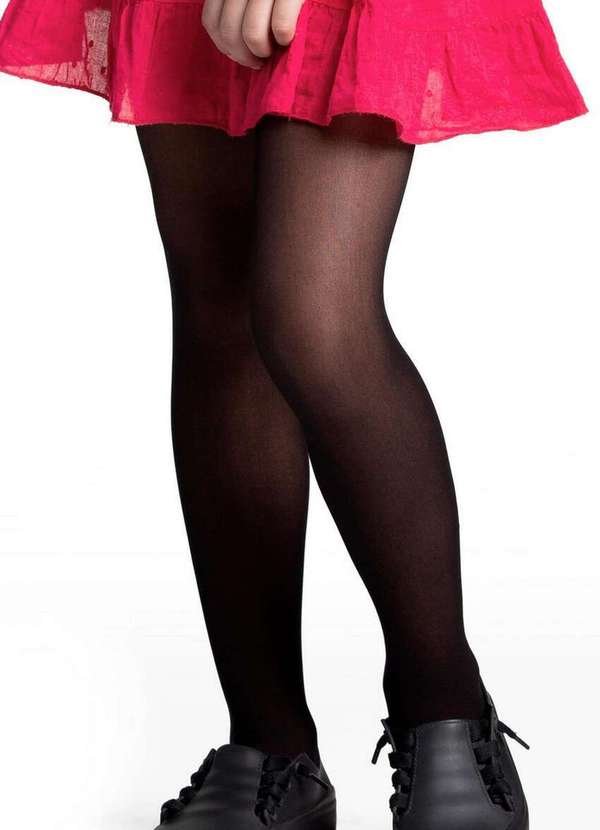 Meia Calça Infantil Fio 20 Trifil 6851 08-Preto