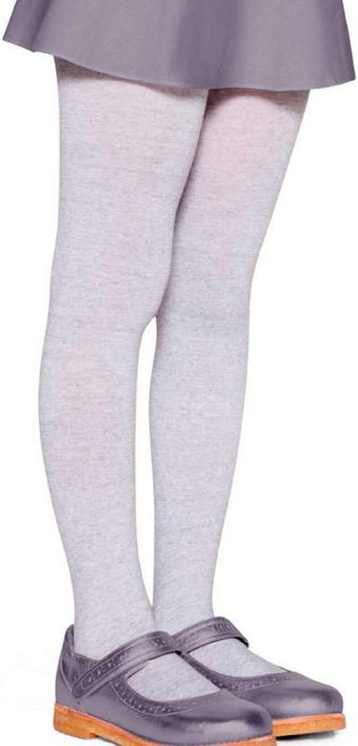 Meia Calça Infantil Fio 80 Opaca Lobinha 2526-001 8020-Cinza