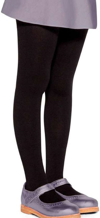 Meia Calça Infantil Fio 80 Opaca Lobinha 2526-001 9990-Preta