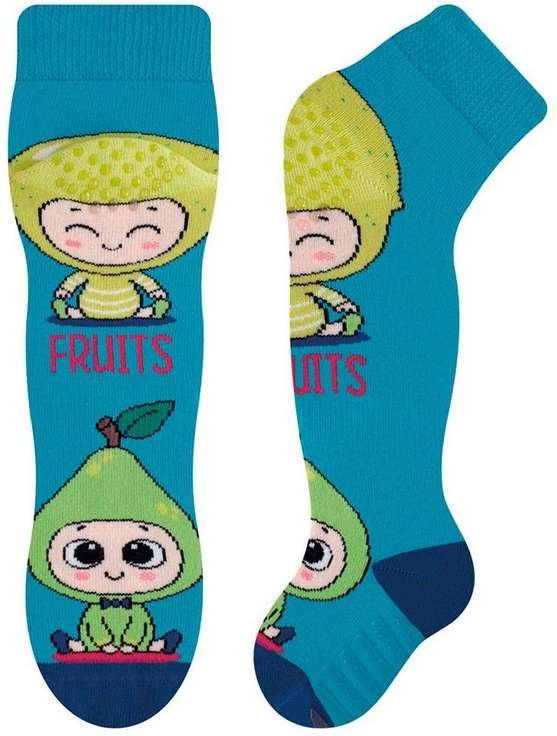 Joelheira com Meia Antiderrapante Bebê Selene 1070-001 501-Tuquesa-Royal