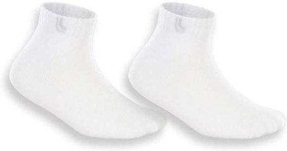 Kit 2 pares de Meias Bebê Cano Médio Lupo 2025-088 0900-Branco