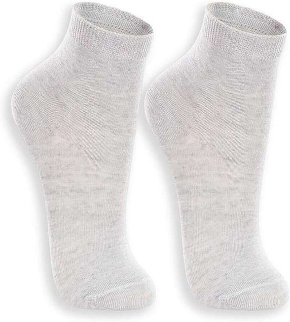 Imagem principal Kit 2 pares de Meias Infantil Cano Médio Lupo 2830-088 0902-Cinza Lupo