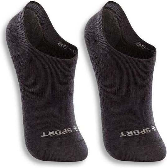 Kit 2 pares de Meias Infantil Invisível Lupo 2170-088 0901-Preto