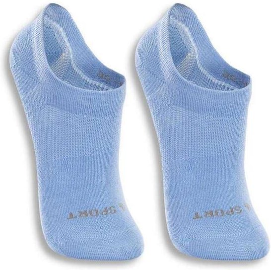 Kit 2 pares de Meias Infantil Invisível Lupo 2170-088 0902-Azul