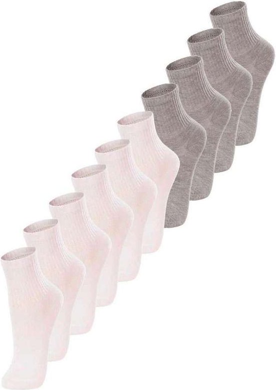 Imagem principal Kit com 10 pares de Meias Infantil Cano Médio Lupo 2727-088 Branco-Mescla-Areia Lupo