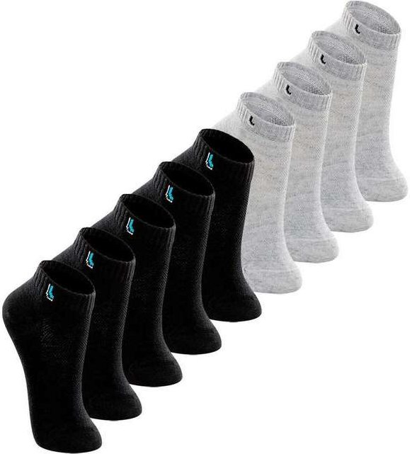 Imagem principal Kit 9 pares de Meias Infantil Cano Curto Lupo 2725-005 Preto-Cinza Lupo