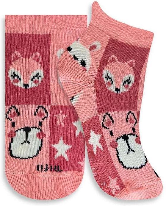 Meia Bebê Antiderrapante Trifil 1006 5320-Salmão