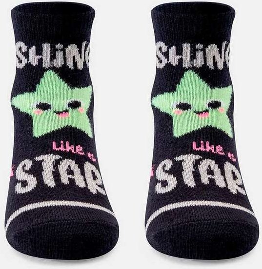 Meia Bebê Cano Médio Puket 7037 3366-390-Azul-Marinho