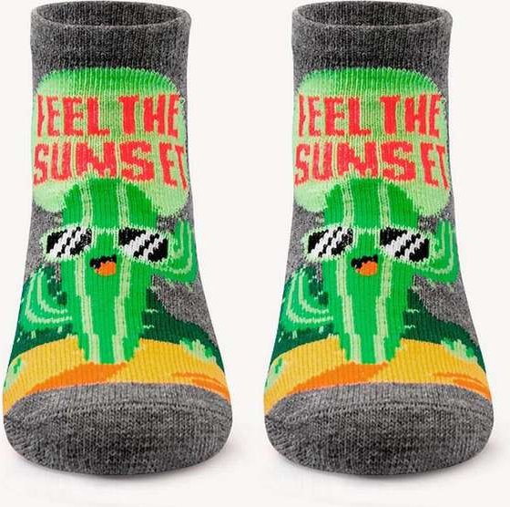 Meia Bebê Cano Médio Puket 7037 3367-200-Mescla-Escuro