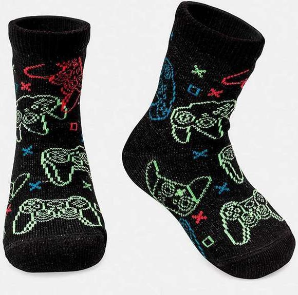 Meia Bebê Cano Médio Puket 7037 3499-199-Preto