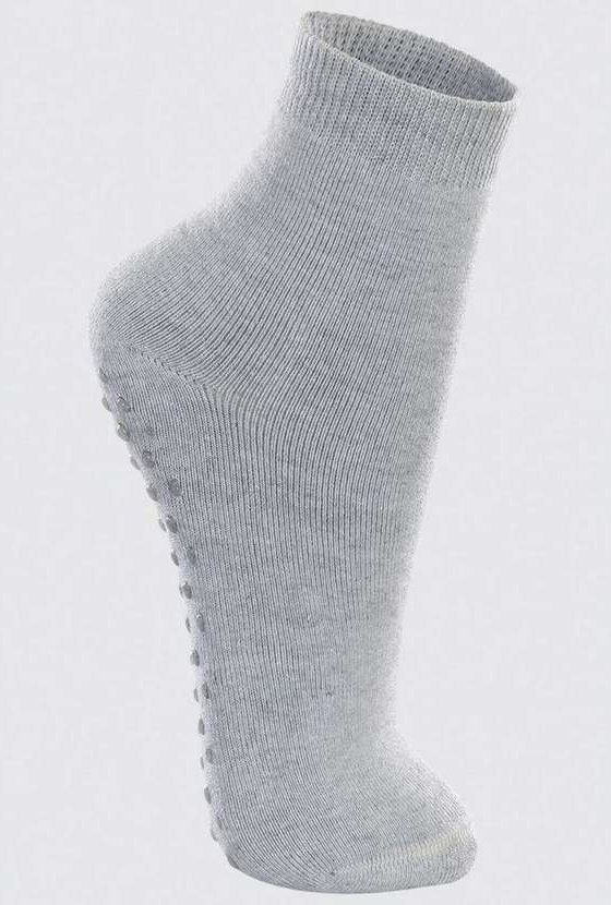 Imagem principal Meia Infantil Antiderrapante Cano Longo Lupo 2940-015 8020-Cinza Lupo