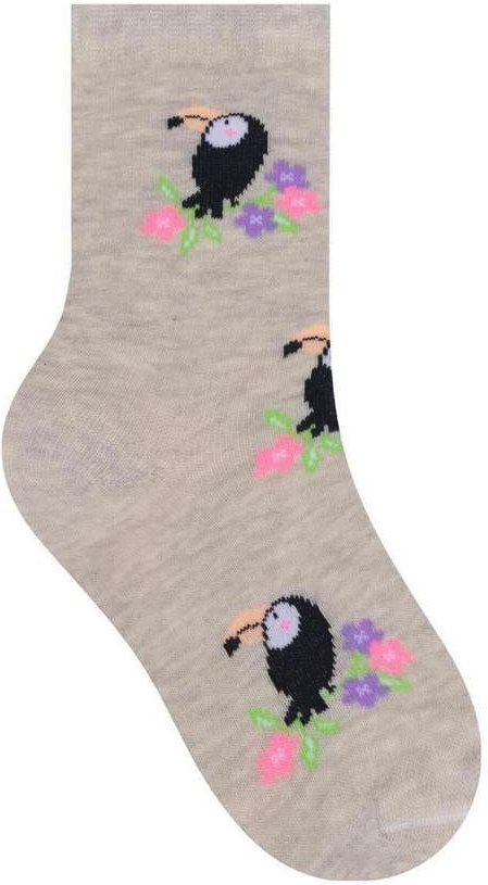 Meia Infantil Cano Longo Selene 2010-001 505-Mescla-Claro