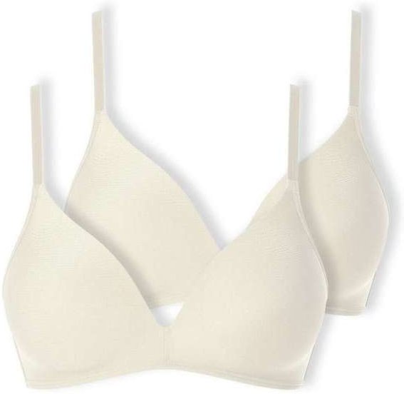 Imagem principal Kit com 2 Sutiã sem Aro com Bojo Paraíso Demillus 63476 Pérola