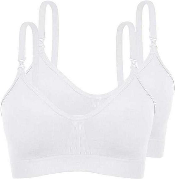 Imagem principal Kit com 2 Sutiã sem Aro e sem Bojo Loba 41028-001 Taça B Branco Lupo Lupo