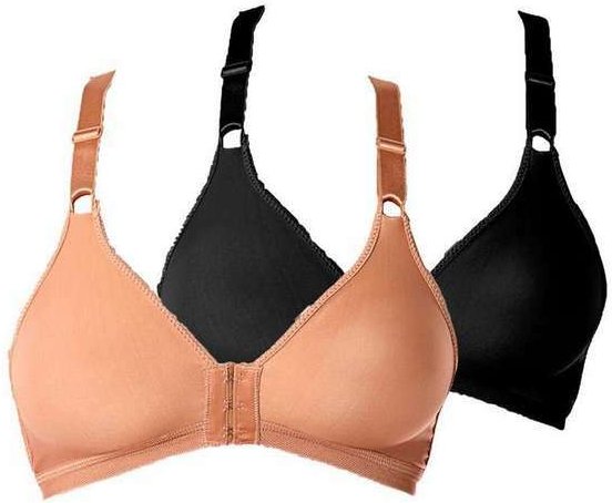 Imagem principal Kit com 2 Sutiãs Demillus 61818 Taça B Colorido 55-Bege-Rosado Demillus