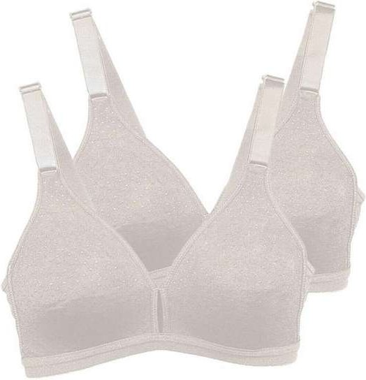 Imagem principal Kit com 2 Sutiãs sem Aro e sem Bojo Olimpo Demillus 61019 Pérola Demillus