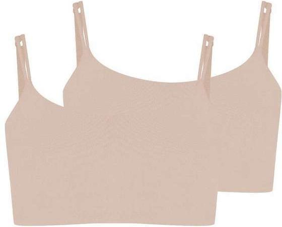 Imagem principal Kit com 2 Tops sem Aro com Bojo Removível Hope 2186 Ballet Hope