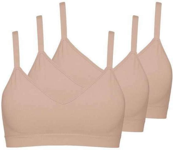 Imagem principal Kit com 3 Sutiãs sem Aro com Bojo Liz 51710 Taça B Sepia Liz