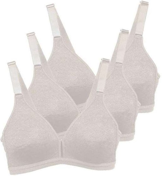 Imagem principal Kit com 3 Sutiãs sem Aro e sem Bojo Olimpo Demillus 61019 Pérola Demillus