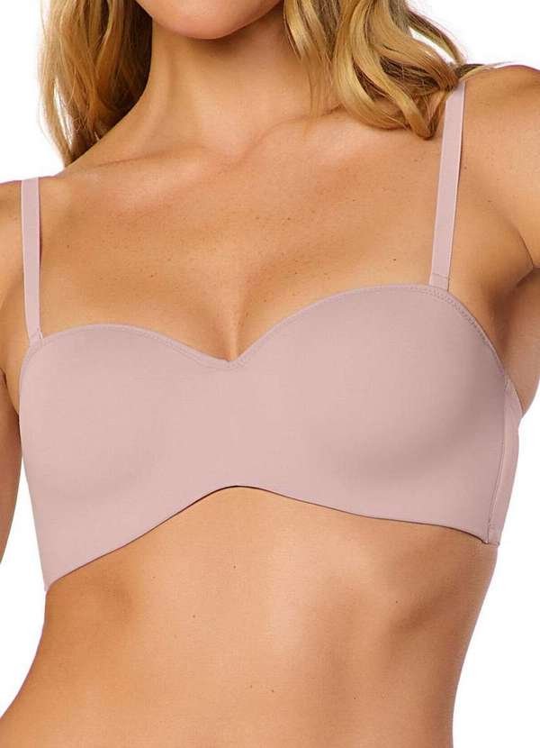 Imagem principal Sutiã Bustiê com Aro e Bojo Valisere 24265.5 662-Blush Valisere