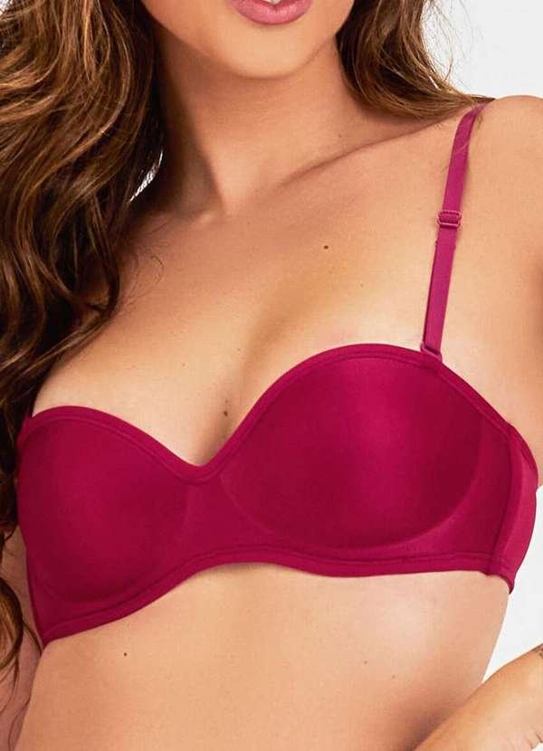 Sutiã Bustiê sem Aro com Bojo Love Secret 991029 009-Desejo