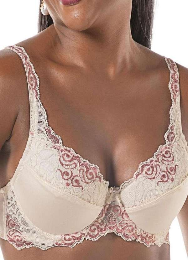 Imagem principal Sutiã com Aro e Bojo Habella Demillus 65431 14-Pérola Demillus