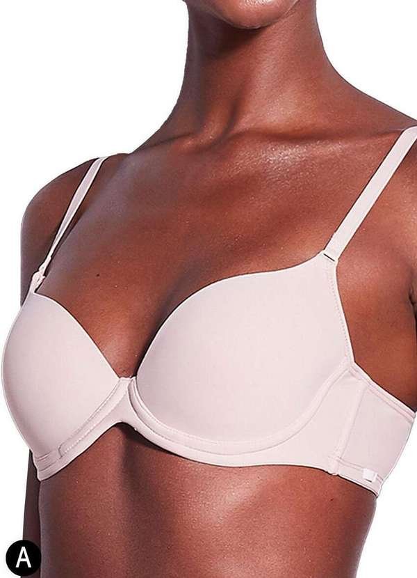 Sutiã com Aro e Bojo Hope 2481 Taça a Blt-Bege-Ballet